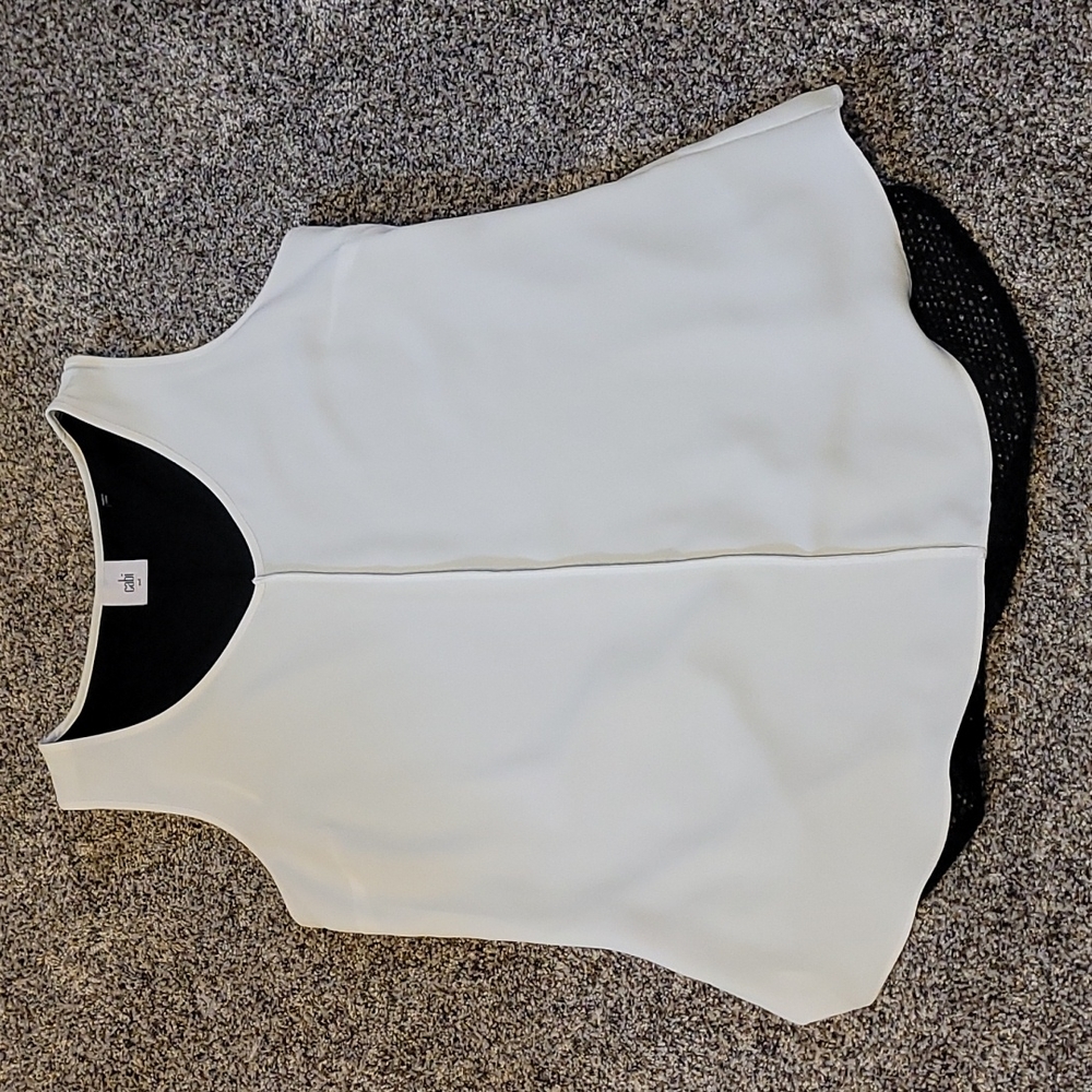 CAbi Domino Split Back Tank